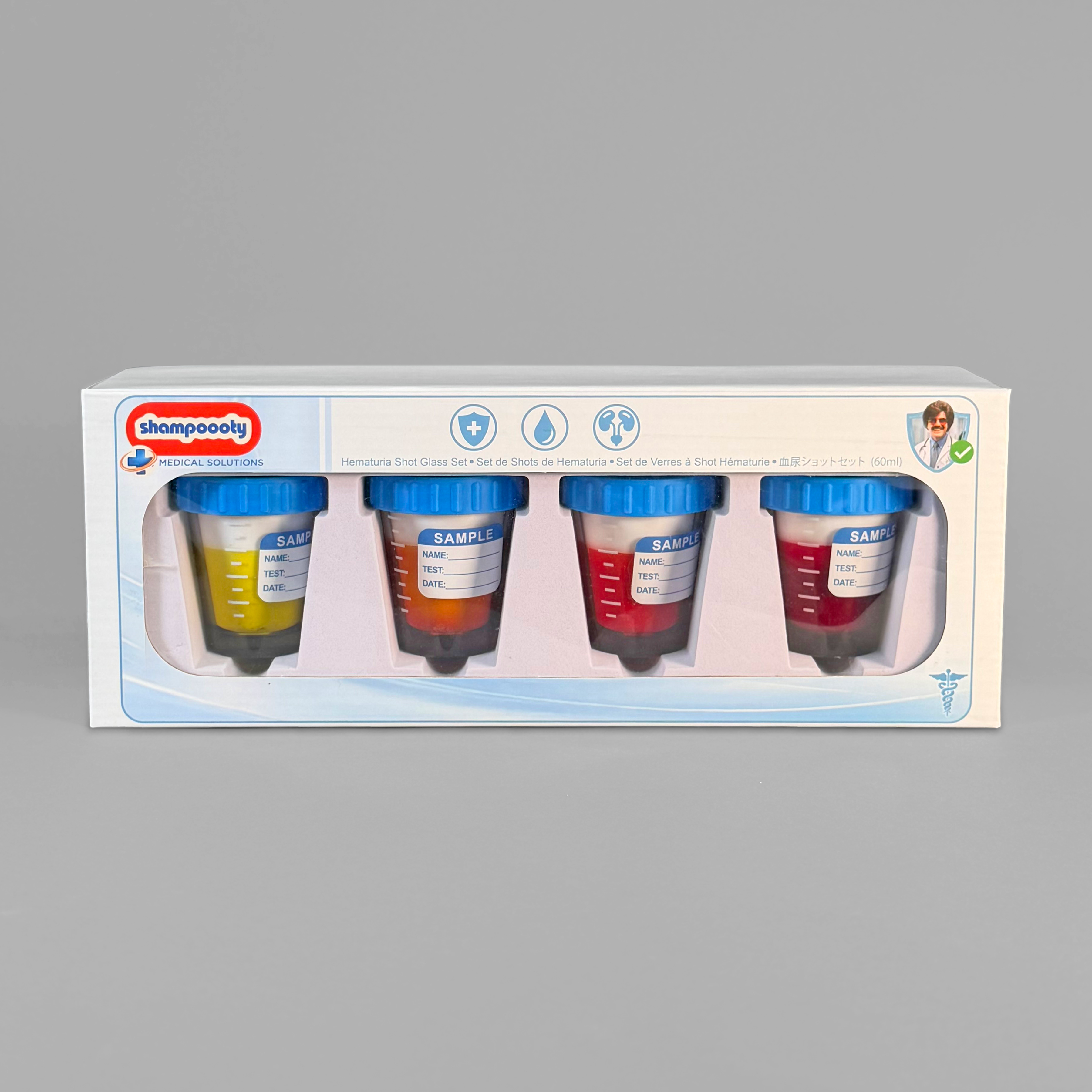 Hematuria Shot Glass Set